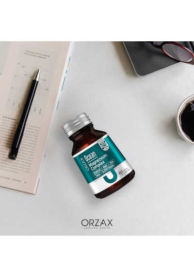 Orzax Ocean Magnezyum Complex Bisglisinat Malat Sitrat Taurat B6 P5p 60 Tablet - Takviye Edici Gıda
