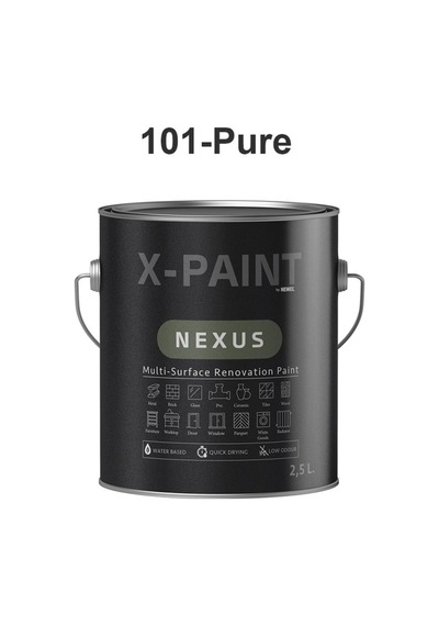 X-paint Nexus 101 Pure Soft-mat Su Bazlı Dönüşüm Boyası 101-pure
