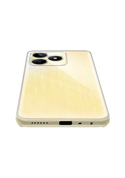 Realme C53 Uyumlu Kılıf Lüx Şeffaf Silikon