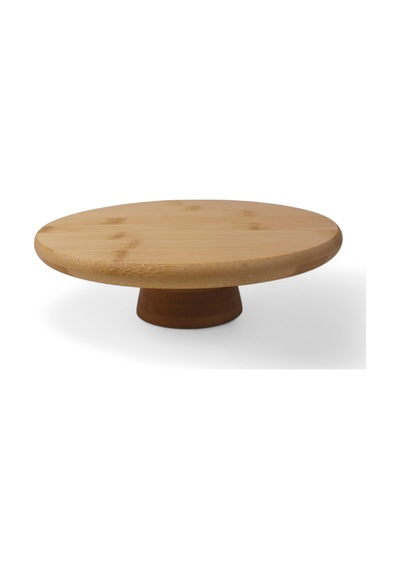 Ayaklı Yüksek Bambu Sunum Tabağı Yükseltici Ayaklı Bambu Sunum Tepsisi Doğal, Şık Ve Dayanıklı 20cm 20cm 6cm Çok Renkli