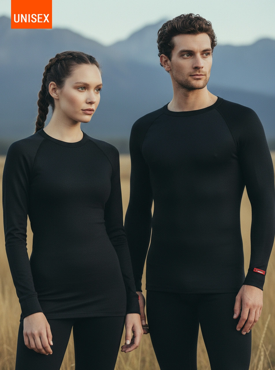 Blackspade Unisex Termal Tişört 2. Seviye 9259 - Siyah Siyah