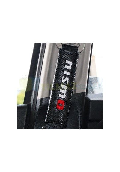 Nissan Nismo Logo Amblem Emniyet Kemer Pedi Nakış Karbon 2 Adet
