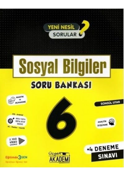 Açı 6.sınıf Efsane Tüm Dersler Yaprak Test Seti-2024