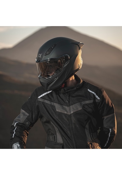 Axxis Ghostfighter Sv Motosiklet Çene Açılır Kaskı Mat Siyah