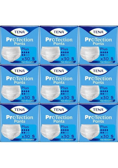 Tena Protection Pants Plus Emici Külot Yetişkin Bezi S 270 Adet