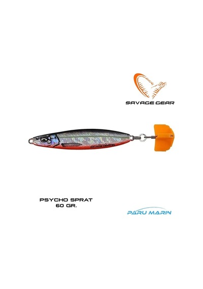 Savage Gear Psycho Sprat 60gr. Suni Yem Red N Black