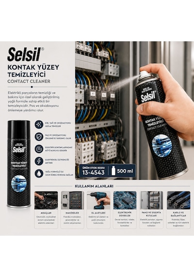 Kontak Yüzey Temizleyici 500 Ml 5728