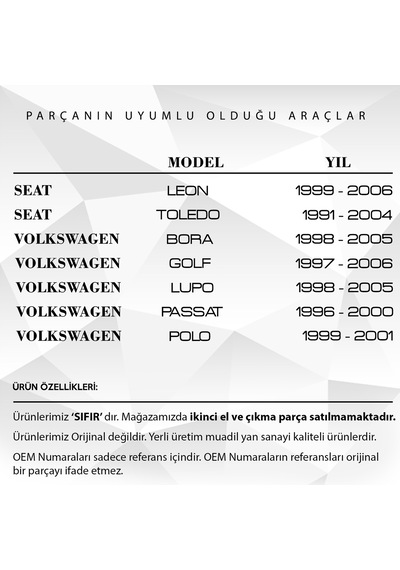 Seat Leon, Volkswagen Passat İçin Tavan Anten Çubuğu 27 Cm M5