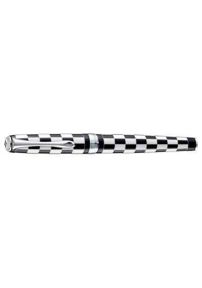 Diplomat D40102030 A Plus Rom Rollerball, Siyah/beyaz ---