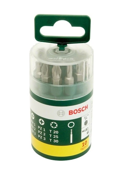 Bosch Vidalama Ucu Seti 10 Parça Ph+Pz+T - 2607019452 Bosch Vidalama Ucu Seti 10 Parça Ph+Pz+T - 2607019452