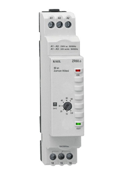 Zaman Rölesi 0,6-60 Sn Zr60.g