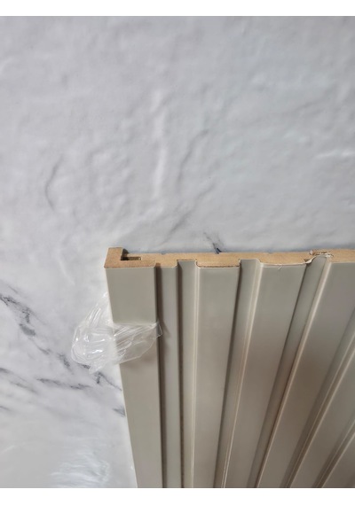 Mr Clk Premium Bitiş Çıtalı Tam Takım Duvar Paneli - 3d Görünümlü Modern Slat Duvar Kaplama Kumbeji