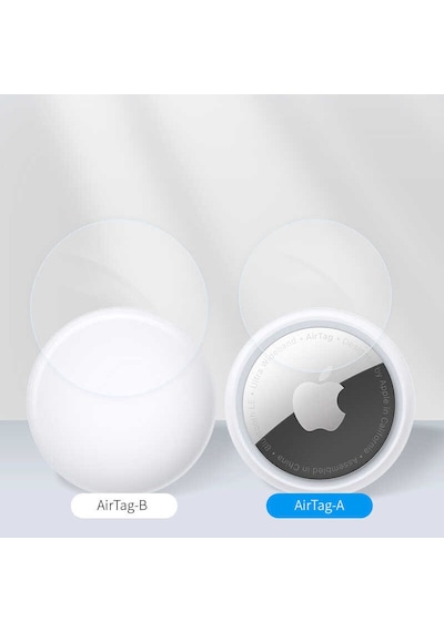 Xemu Apple Uyumlu AirTag Yüzey Koruyucu-renksiz