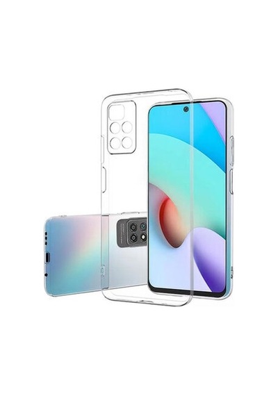Xiaomi Poco X3 Gt İle Uyumlu Kılıf Şeffaf Kamera Korumalı Esnek Silikon Telefon Kılıfı Kapak