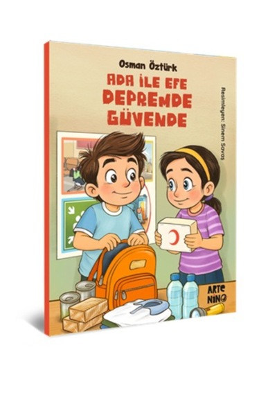 Ada İle Efe Güvende Serisi 8 Kitap Seti