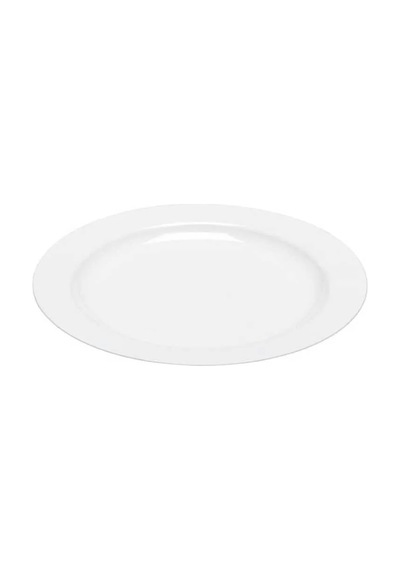Plastik Beyaz Tabak 26 Cm - 10 Adet