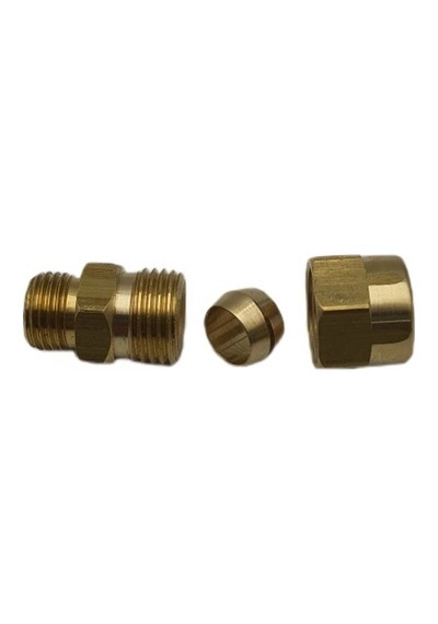 Sarı Pirinç Yüksüklü Rekor 1/8 - 4mm