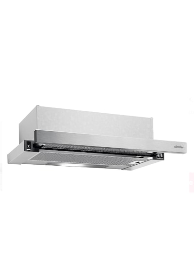 Simfer 8511 Çift Motorlu Sürgülü Aspiratör İnox