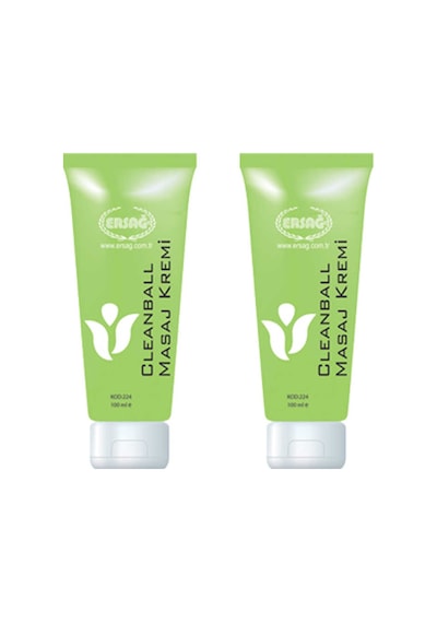 Ersağ Clean Ball Masaj Kremi 2 x 100 ML