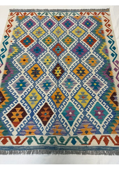El Dokuma Afgan Kilim Bordo