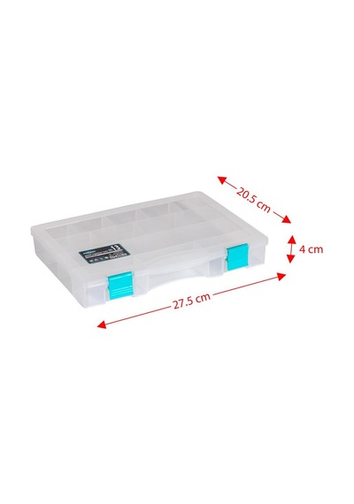 Eurostar Kk1311 Power Şeffaf Organizer Kutu 11"