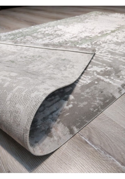 Yamalı Home Gloria 3502 Gri Yeşil Modern Halı 80X150 Cm