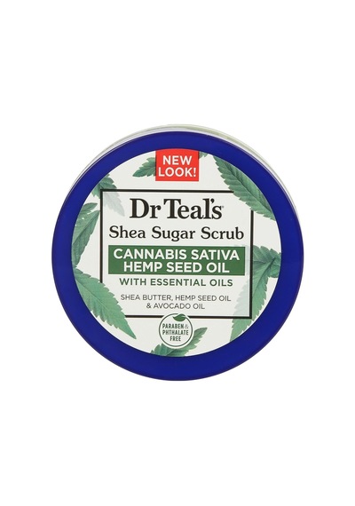 Teal's Shea Sugar Scrub Hemp Seed Oil Vücut Şeker Peeling 538gr