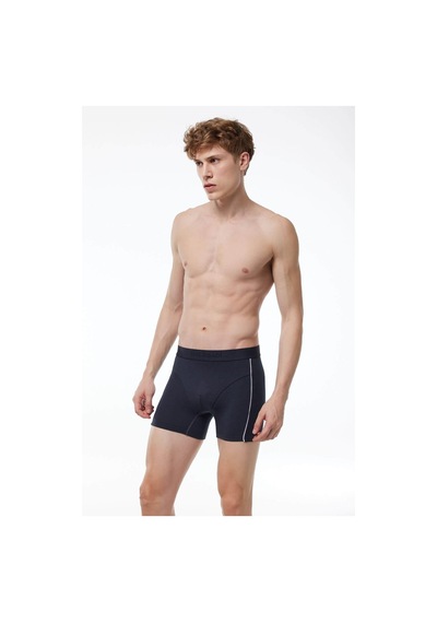 Malabadi Erkek Paça Lastikli Modal Biyeli Boxer 017 001