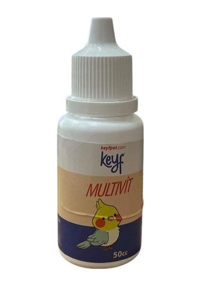 Glipet Kafes Kuşları İçin Multivitamin, 50cc