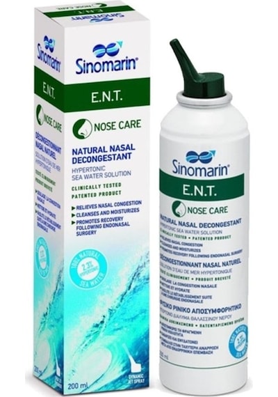Sınomarın E.n.t. Deniz Suyu Burun Spreyi 200 Ml 5206892100278