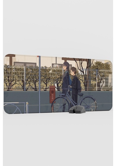 Boku No Kokoro No Yabai Yatsu Anime V1 - 90x40 Xxl Gaming Kauçuk Kaymaz Taban Mouse Pad Fare Altlığı