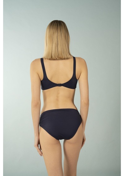 Estiva Luplu Toparlayıcı Yüksek Bel Bikini Takımı - Lacivert