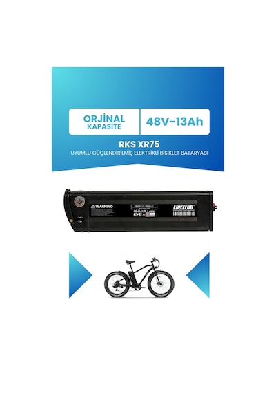 Rks Xr75 Uyumlu 48v 13ah Güçlendirilmiş Batarya