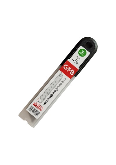 Gfb Maket Bıçağı Yedeği 4520 Trapez 19mm X 0,60mm 10 Lu Kutu