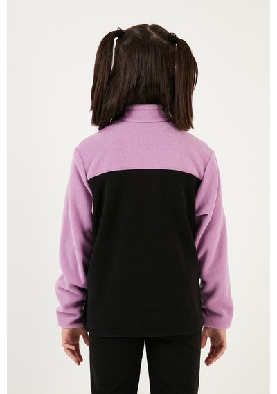 Lela Unisex Çocuk Polar 5905004 Lila-siyah Lila-siyah
