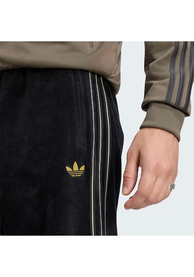 Adidas Firebird Velur Erkek Siyah Eşofman Altı Ks4100