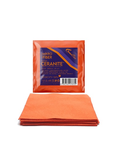 Smartbee Ceranite 10’Lu Suede Mikrofiber Seramik Uygulama Bezi