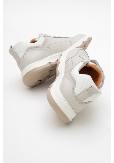 Dericlub Erkek Rahat Taban Comfort Casual Ayakkabı Gerçek Deri Fr 252290 Bej