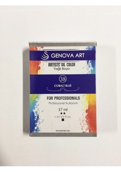 Cenova Art Profesyonel Yağlı Boya 38 Cobalt Blue 37 ML