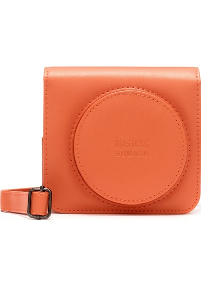 Instax SQ1 Terracotta Fotoğraf Makinesi + 20li Kare Film + Deri Kılıf + Pleksi Çerçeve + Kıskaçlı Stand