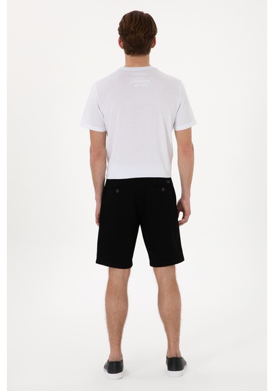 U.s. Polo Assn. Erkek Siyah Şort / Bermuda 50299172-vr046 Siyah
