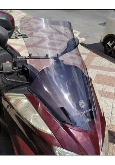 Zeus Motor 2005-2006 Yamaha Majesty 400 Uyumlu Ön Cam Açık Füme