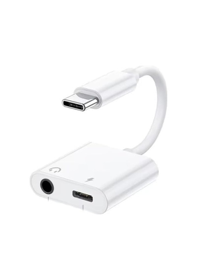 Type-c To 3.5 Mm Jack Kulaklık Ve Şarj Dönüştürücü Aynı Anda Kulaklıktan Müzik Dinleyin Ve De Şarj Edin Çift Çıkışlı Adaptör Yüksek Hızlı Şarj Ve Ses Aktarımı Type-c To 3.5 Mm Jack Kulaklık Ve Şarj Dönüştürücü Aynı Anda Kulaklıktan Müzik Dinleyin Ve De Şarj Edin Çift Çıkışlı Adaptör Yüksek Hızlı Şarj Ve Ses Aktarımı