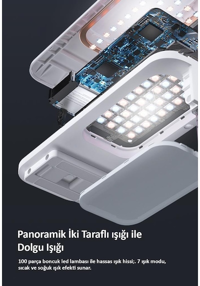 Usams Us-Zb209 Online Ders ve Yayın için Ledli,Monopodlu,Kumandalı