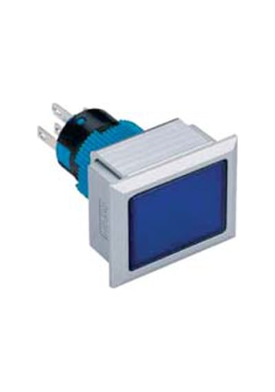 21x21 Kalıcı Anh. 5p 1no/1nc Led Voltajı 10v 24v Ve 220v Sarı