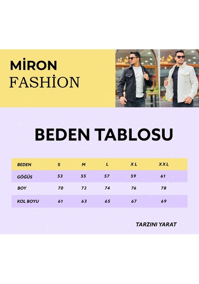 Miron Siyah Kıvırcık Dokulu Kumaş Gömlek Yaka Cepli Regular Fit Ceket Haki