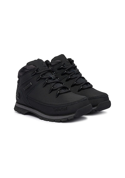 Timberland Euro Sprınt Mıd Lace Up Boot Çocuk Outdoor Botu Tb0a5sraejt1 Siyah
