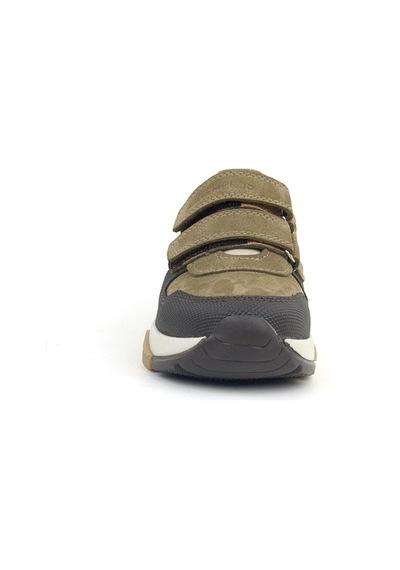 Ortopedikal 3880 RakerplusDeri K.gri Siyah Çocuk Sneakers Spor Ayakkabı Cırtlı