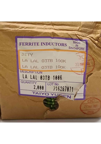 Lalal03tb 100k 10uh Direnç Tipi Bobin 143 Adet