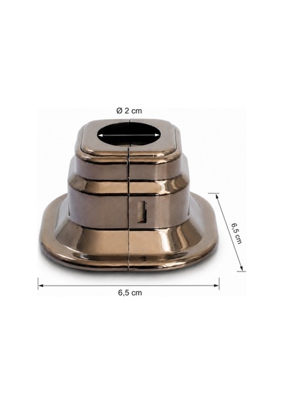 Rose Gold Kare Plastik Havlupan Radyatör 2 Cm Boru Gizleme Kapama Aparatı Diğer